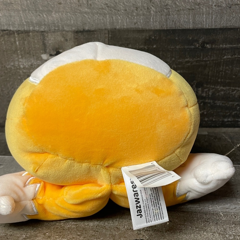 Squishmallows Tails Sonic The Hedgehog Plush Yellow Stuffed Animal Toy - Picture 7 of 10
